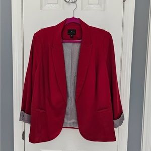 Worthington Red Women’s Blazer, Size 2X